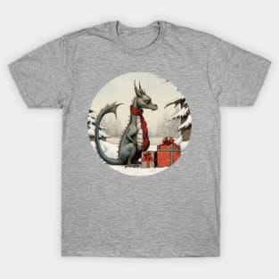 Gothic Yule Dragon T-Shirt